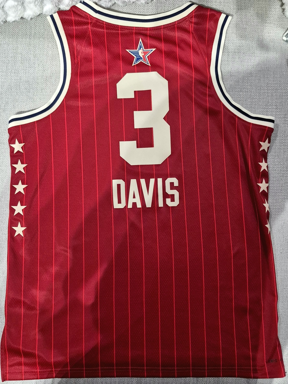Jordan Brand Anthony Davis #3 2024 NBA All-Star Game Swingman Jersey (Men's 48 /